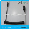 High quality flexible usb spiral data cable